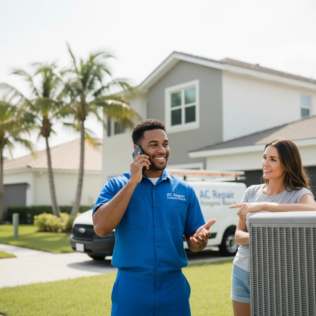 AC Repair Pompano Beach customer support in New Plymouth